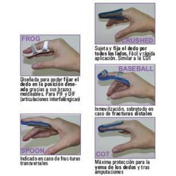 FINGER SPLINT - FROG
