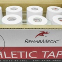 [283807RC-X] athletic-tape-rehabmedic-vendaje-ineslastico-caja-con-bandeja-separadora