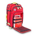 Mochila táctico sanitaria de rescate PARAMED´S EVO ROJO con desfibrilador