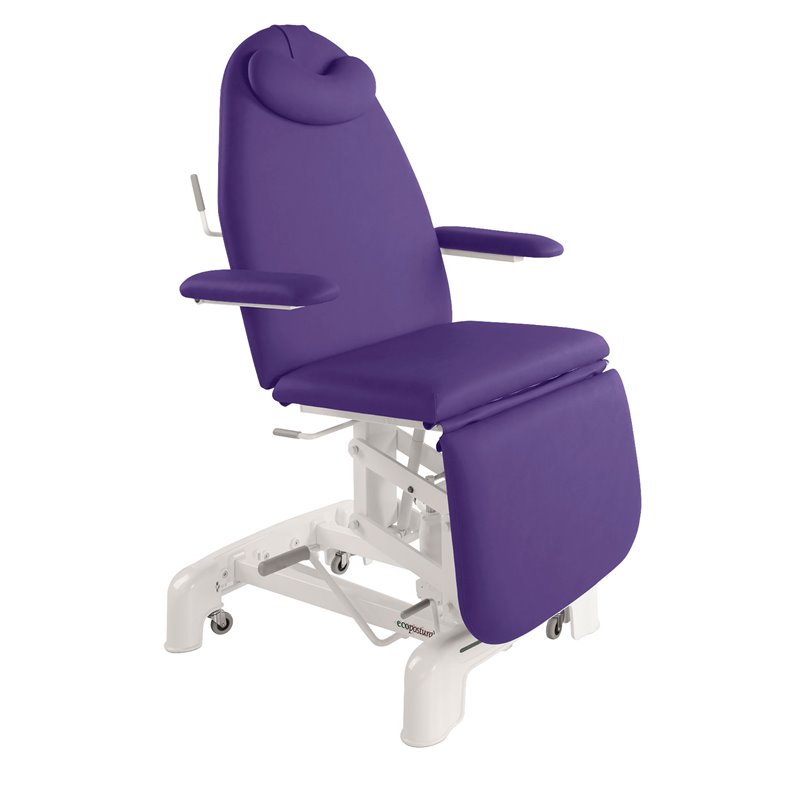 Sillón hidráulico blanco especialidades C3771 ECOPOSTURAL