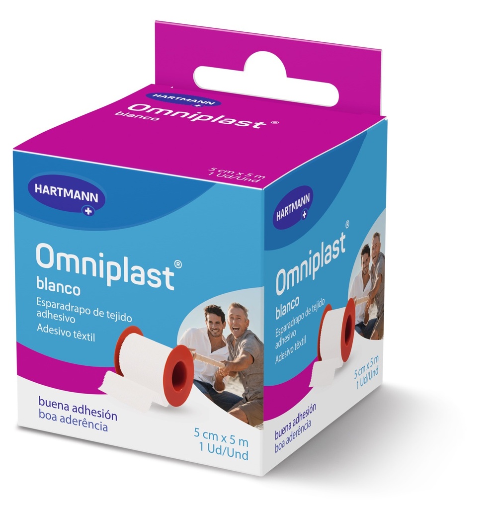 Esparadrapo de Tela 5cm x5m OMNIPLAST HARTMANN (1)