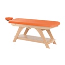 Camilla fija madera natural C3271 ECOPOSTURAL