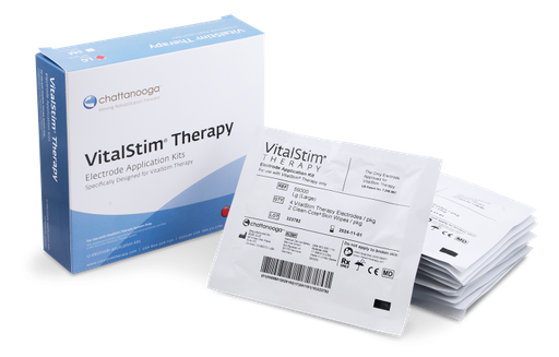 Electrodos VITALSTIM CHATTANOOGA (12 KITS de un solo uso)
