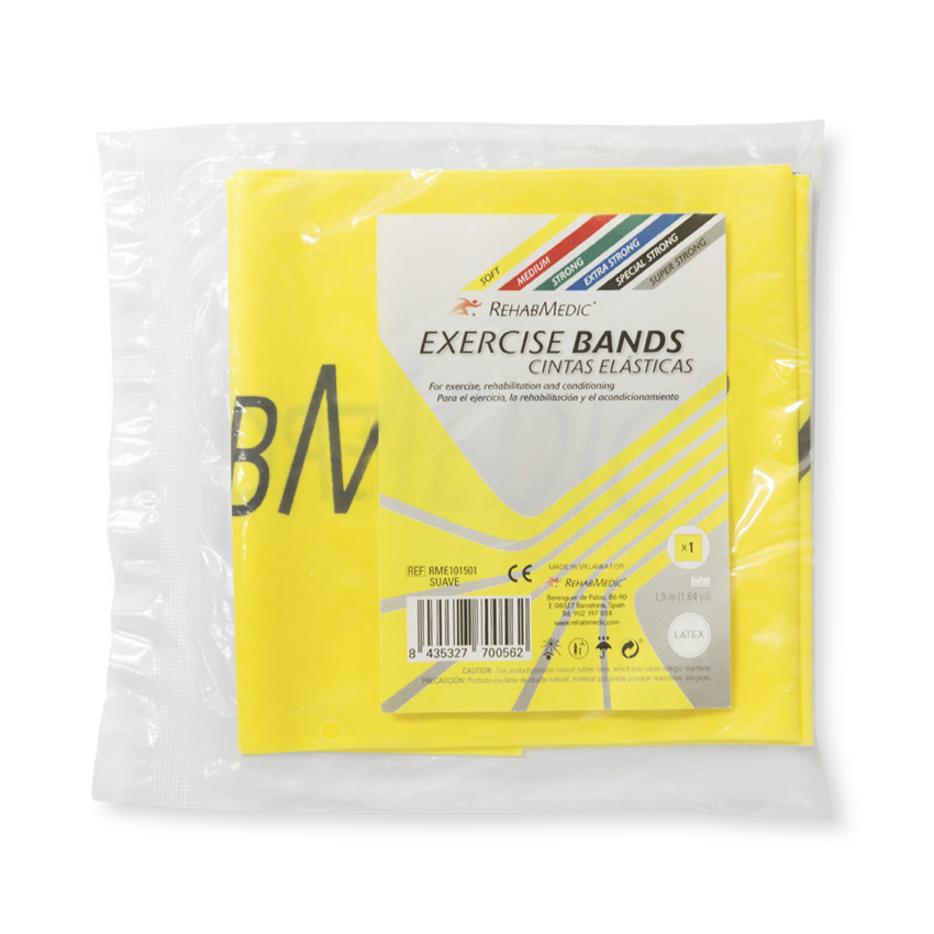 Nastro elastico individuale 1,5 m BANDA PER ESERCIZI REHABMEDIC