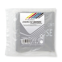 [RME101506] Nastro elastico individuale 1,5 m BANDA PER ESERCIZI REHABMEDIC (Argento, fortissimo)