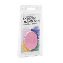 [RME162011] Hand Exerciser Eggs VAJA HAND EGG REHABMEDIC (Roza, Ekstra mehka)