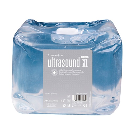 ESSENTIALS Gel de Ultrasonidos transparente 5L