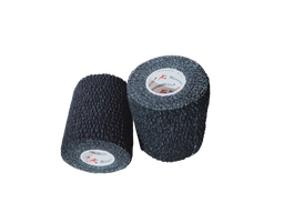 [RMV0223BK] Caja Venda Elástica Adhesiva STRETCH TAPE TEAM PACK REHABMEDIC (Negro, 7,5cm, 16 udes)