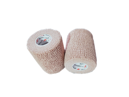 [RMV0223TN] Caja Venda Elástica Adhesiva STRETCH TAPE TEAM PACK REHABMEDIC (Beige, 7,5cm, 16 udes)