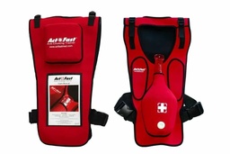 [RMZ10574] Chaleco Para Formación De La Maniobra Heimlich ACT+FAST (Rojo, Adulto)