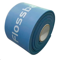 [SNB03222] Banda De Compresión Estrecha 2,5cm x2m FLOSSBAND (Azul, 2)