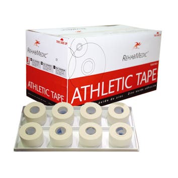 Vendaje inelástico Adhesivo ATHLETIC TAPE REHABMEDIC (TeamPack)