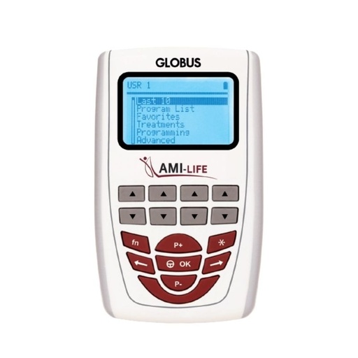 Electroestimulador neuromuscular para tratamiento de disfagia AMI LIFE GLOBUS
