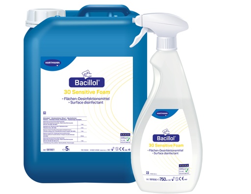 Desinfectante de superfícies BACILLOL 30 Sensitive Foam BODE