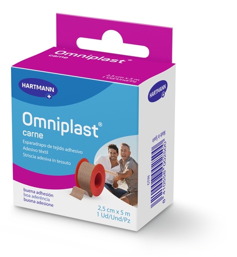 Esparadrapo de Tela 2,5 cm x 5 m OMNIPLAST HARTMANN (1)