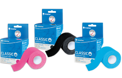 Κινησιολογική Ταινία K-ACTIVE CLASSIC 5cm x 5m Ατομικό κουτί