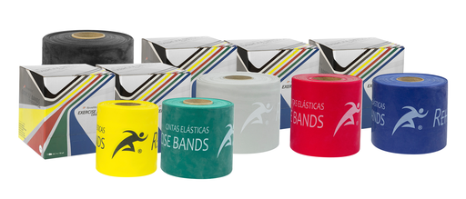 Faixas Elásticas EXERCISE BAND 45.7m REHABMEDIC