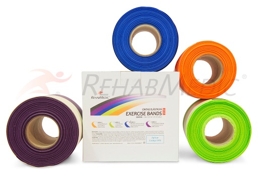 Bandas Elásticas Latex-Free 23m REHABMEDIC