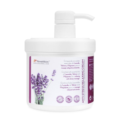 Crema Relajante Antiestrés 500ml REHABMEDIC