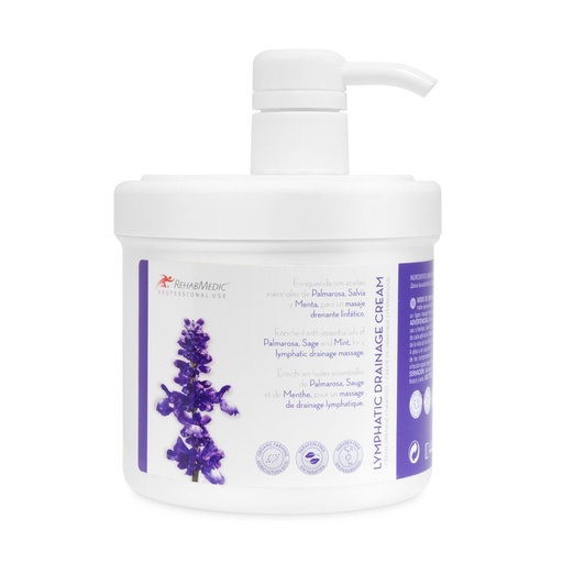 Crema Drenaje Linfático 500ml REHABMEDIC