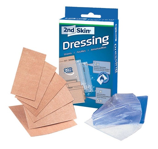 DRESSING KIT 2nd SKIN SPENCO (2 LAMINAS 7,5x16,5cm)