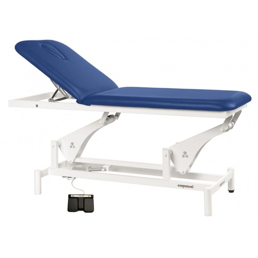Camilla eléctrica biela blanca 2 cuerpos C3500 ECOPOSTURAL